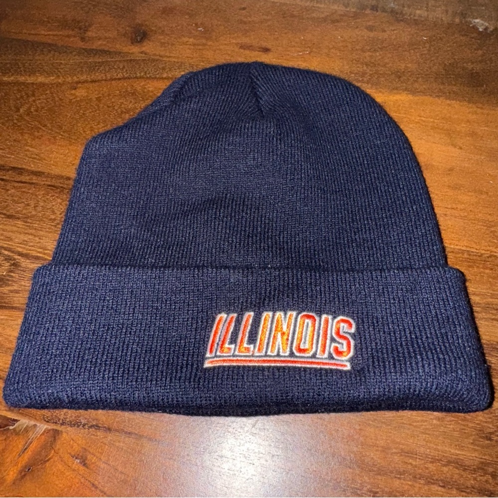 Illinois Fighting Illini Navy Beanie